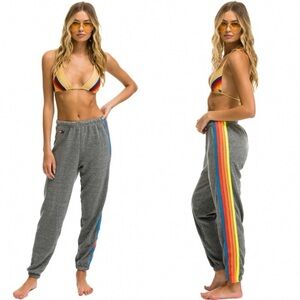 Aviator Nation Stripe Sweatpants